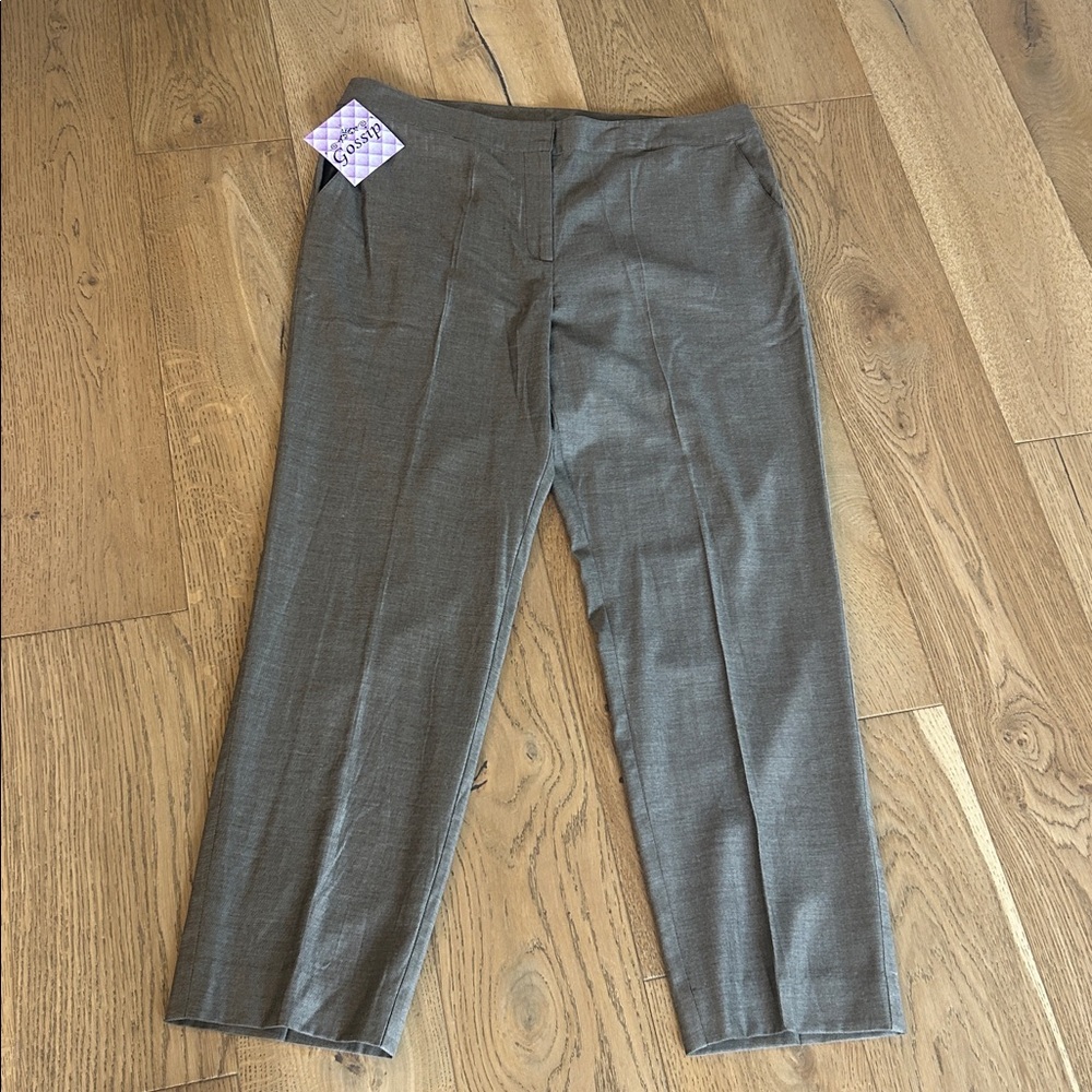 St. John Taupe Trousers Size 14